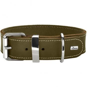 Hunter Collar Aalborg Special Leather/Olive Green